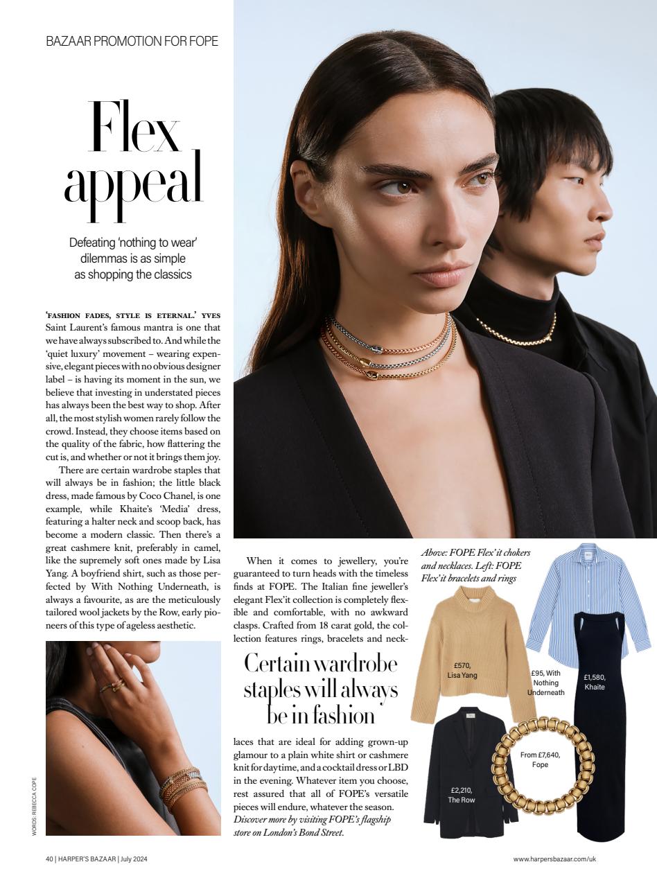 Harper's Bazaar Preview Pages