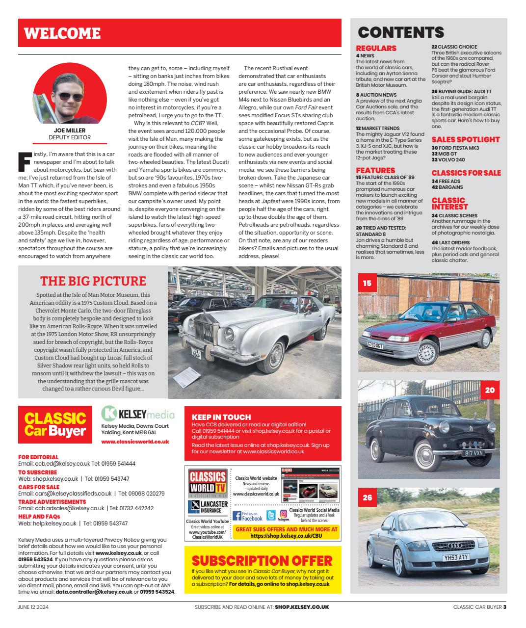 Classic Car Buyer Preview Pages