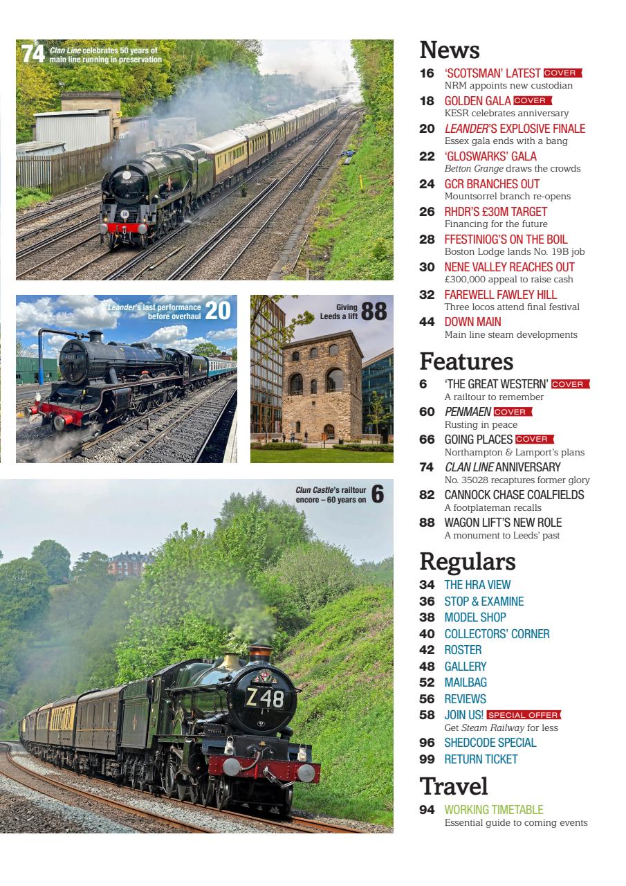 Steam Railway Preview Pages