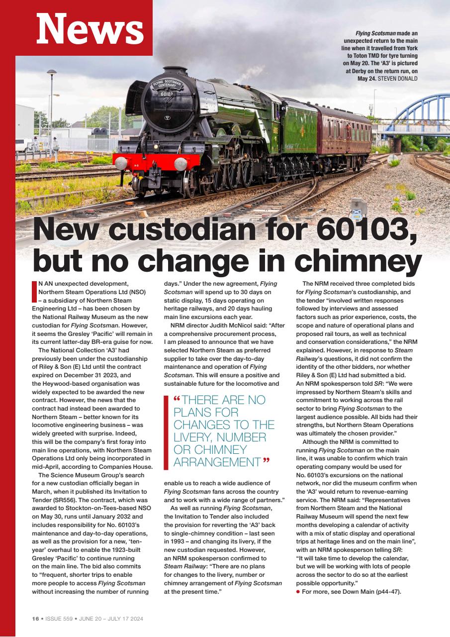 Steam Railway Preview Pages