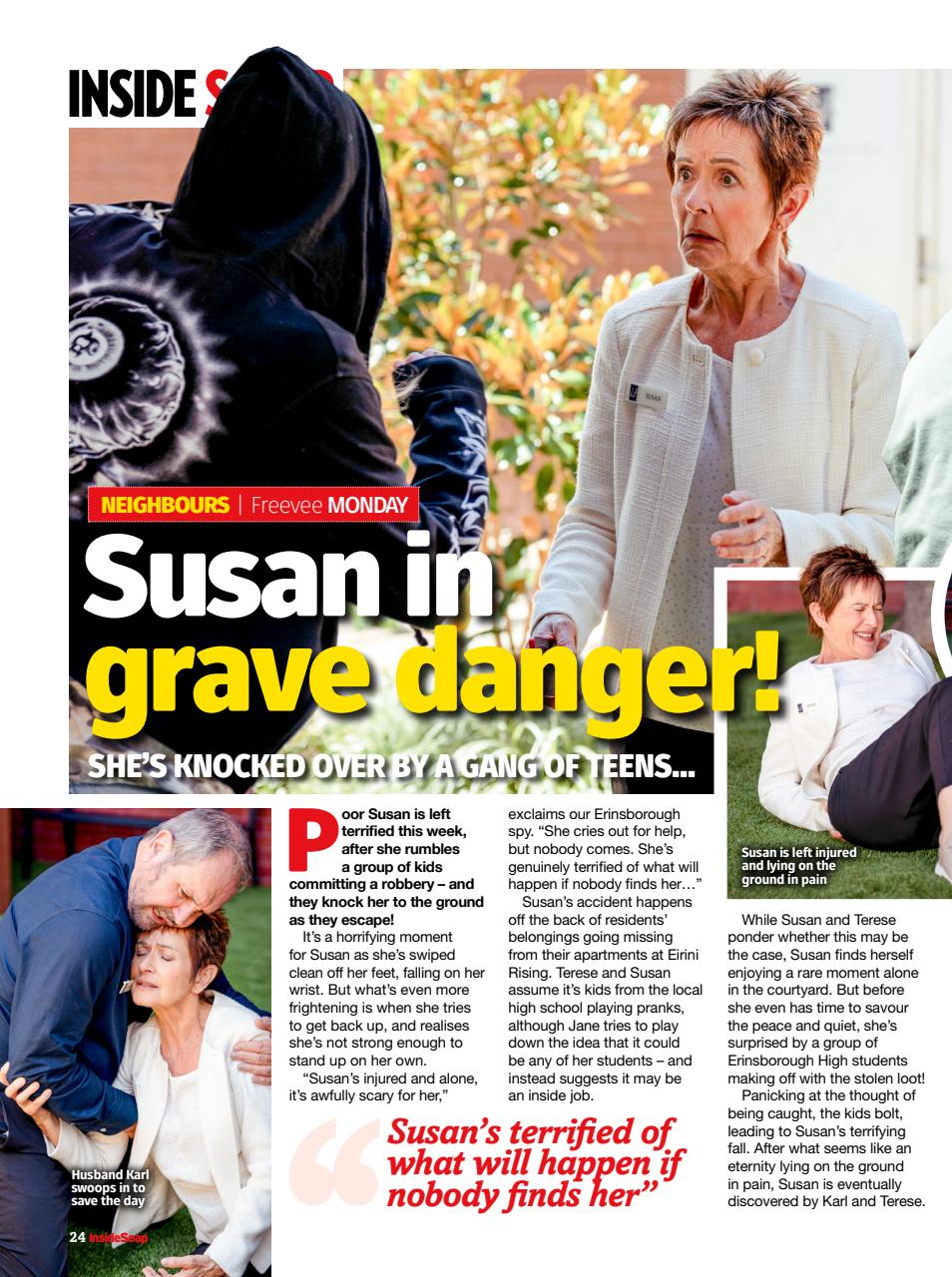 Inside Soap Preview Pages