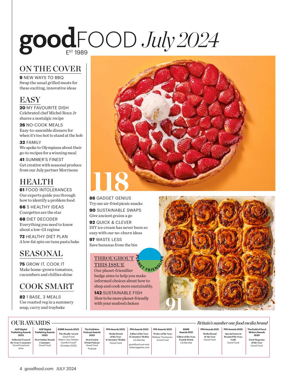 Good Food Magazine Preview Pages