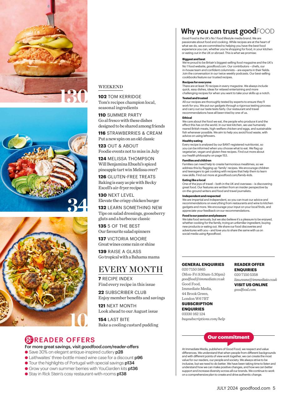 Good Food Magazine Preview Pages