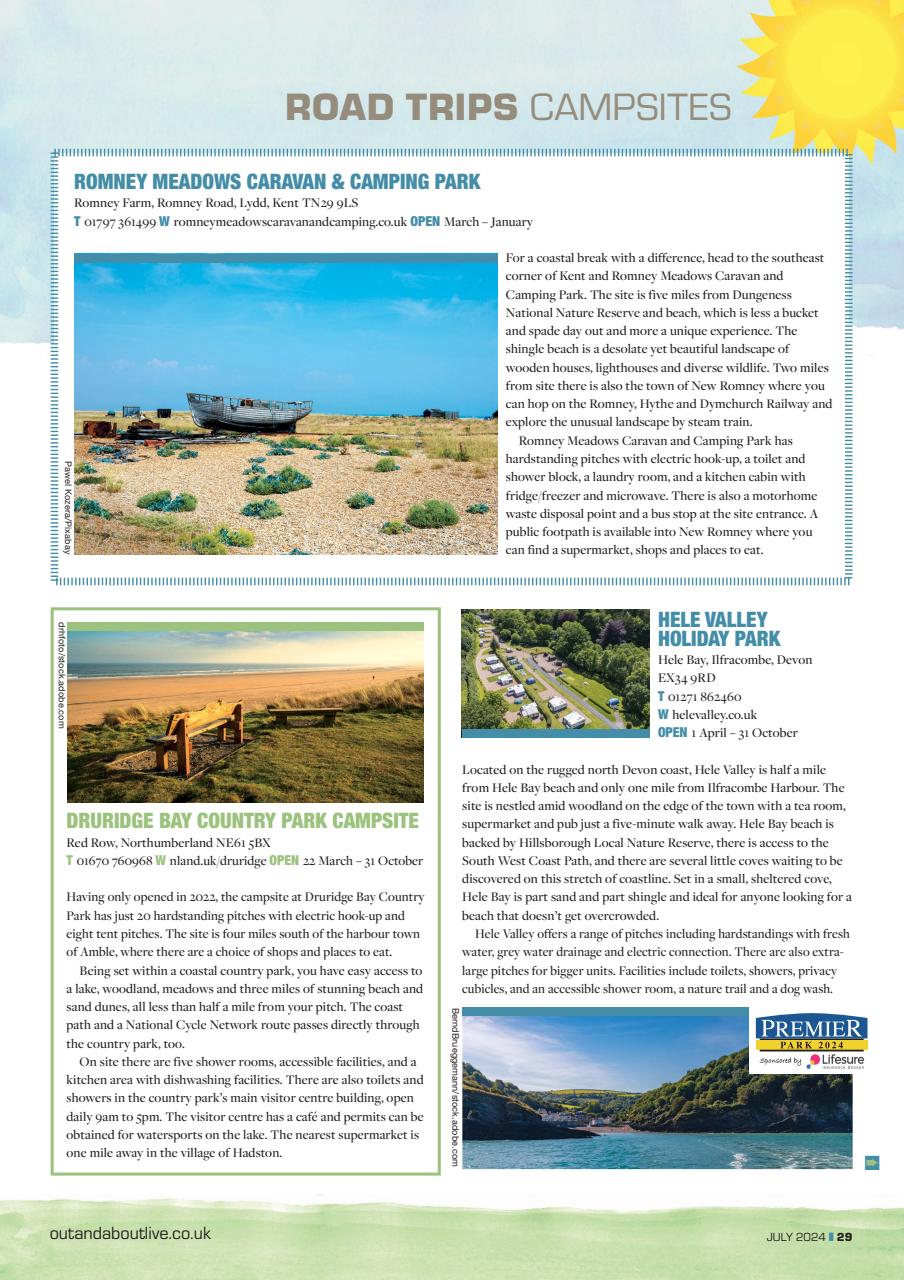 Campervan Preview Pages