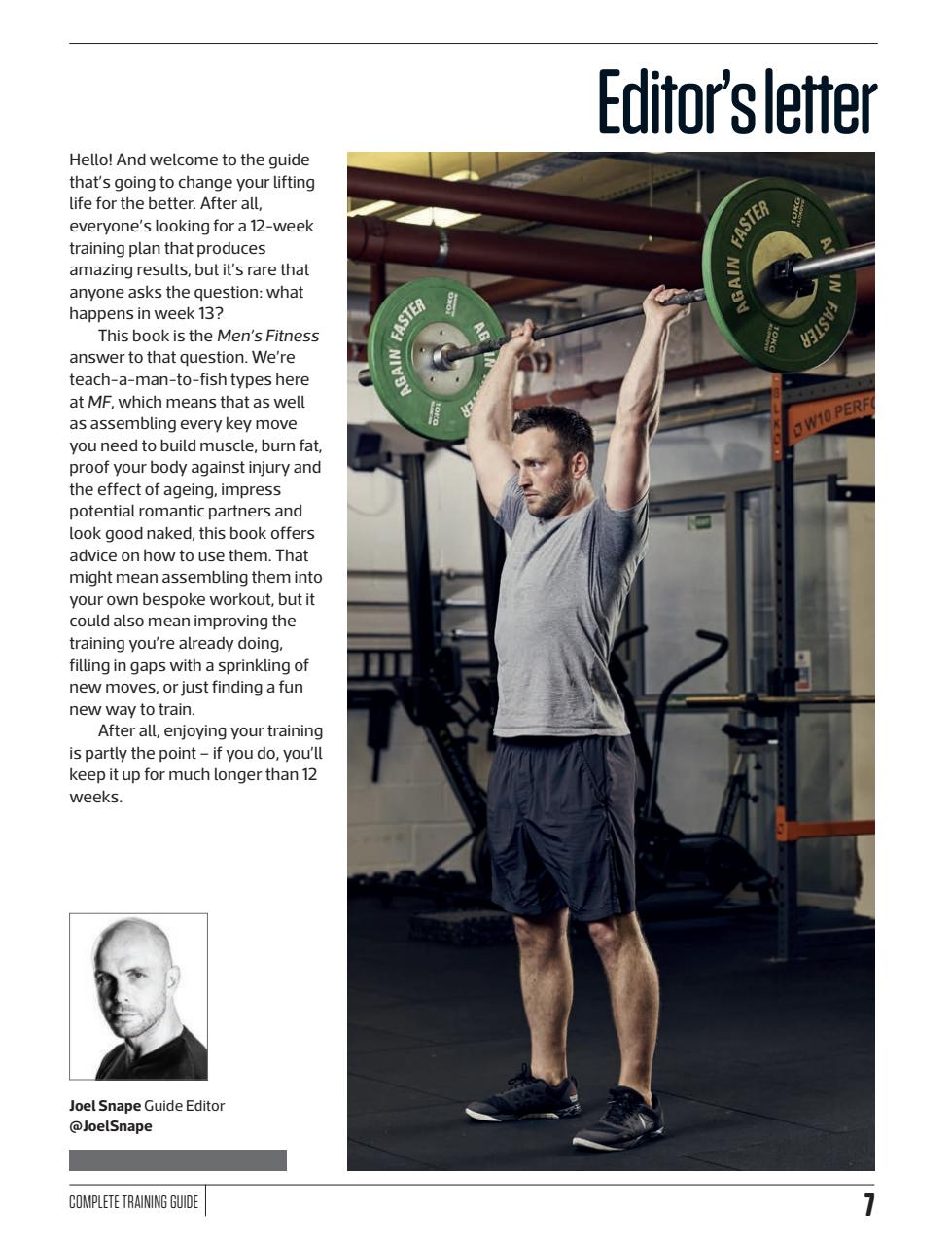 Men's Fitness Preview Pages
