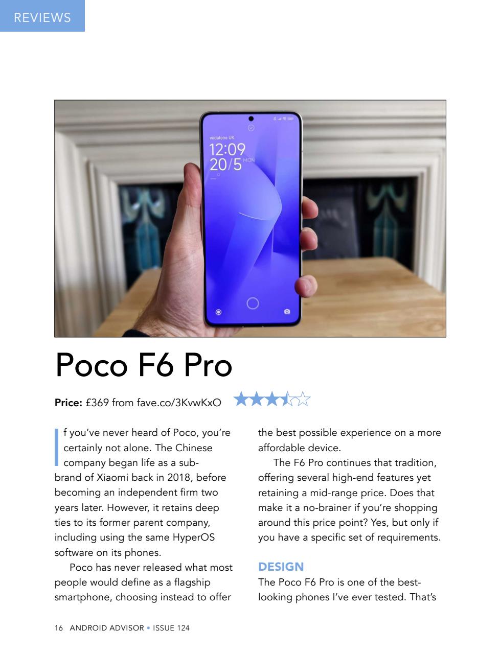 Android Advisor Preview Pages