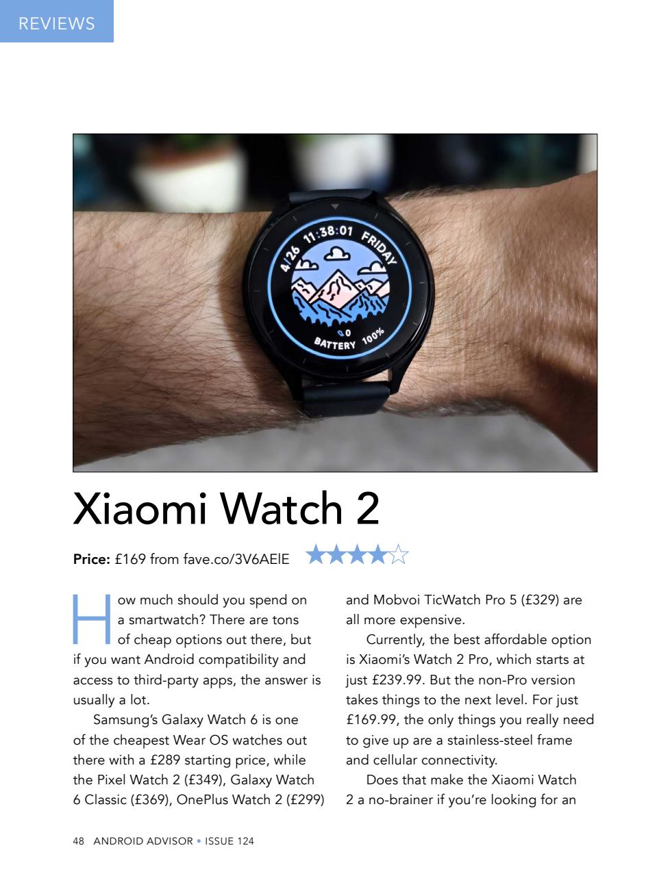 Android Advisor Preview Pages