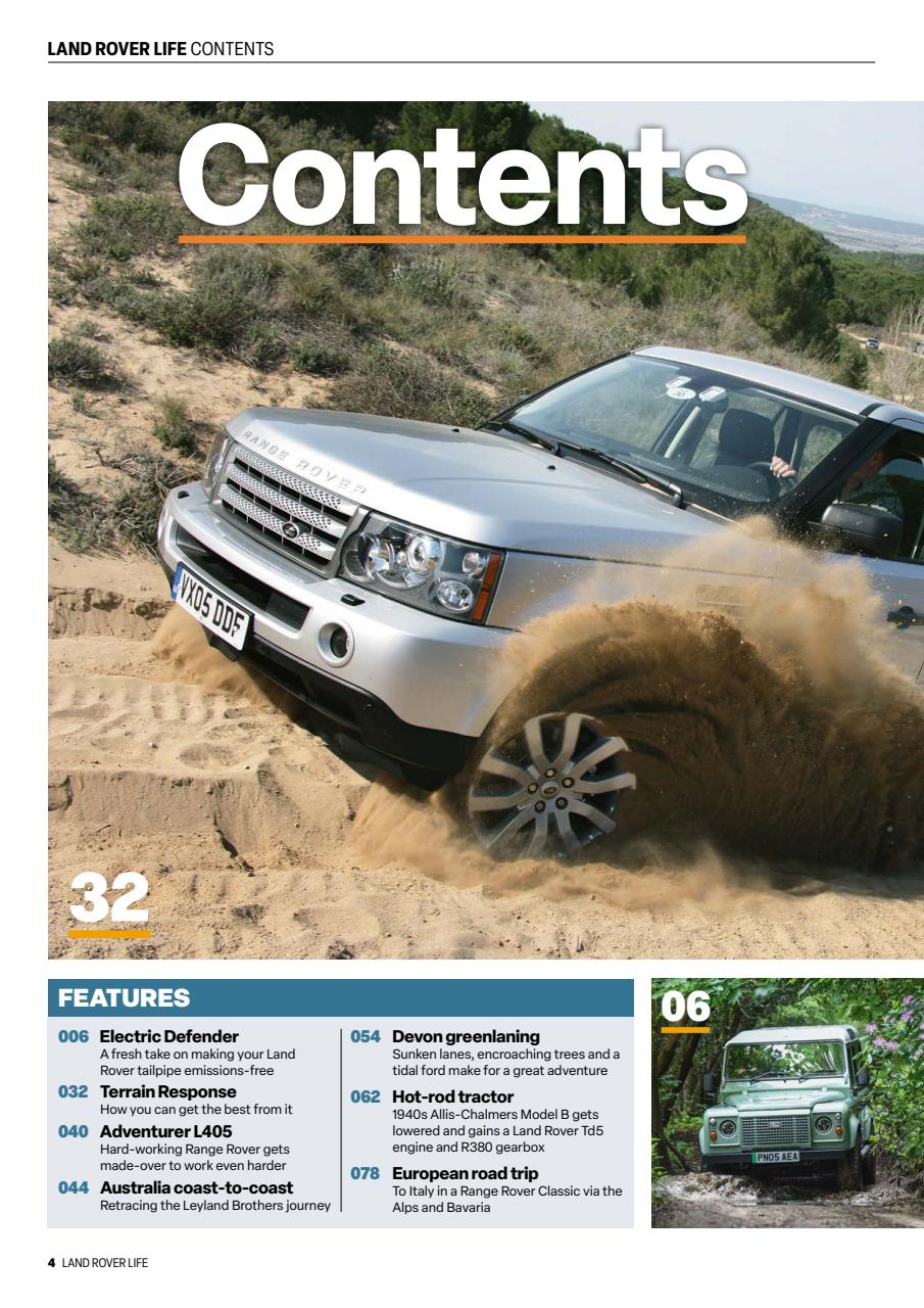 Land Rover Life Preview Pages