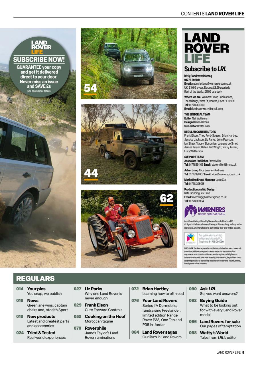 Land Rover Life Preview Pages