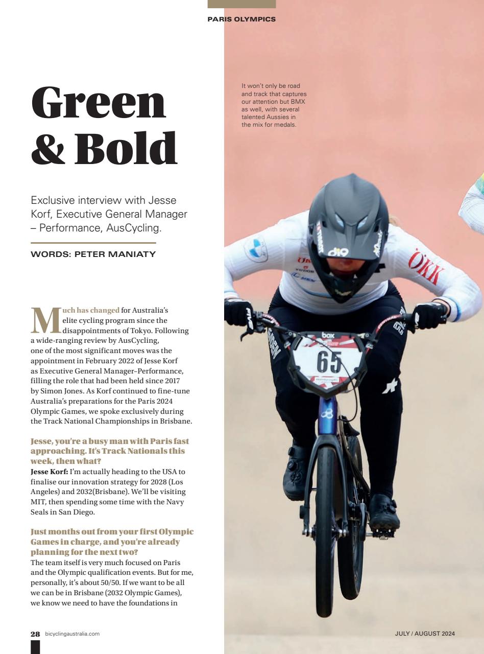 Bicycling Australia Preview Pages