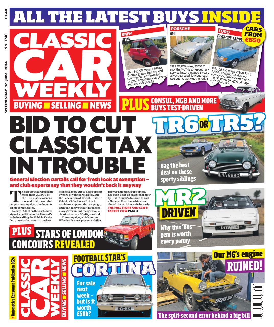 Classic Car Weekly Preview Pages