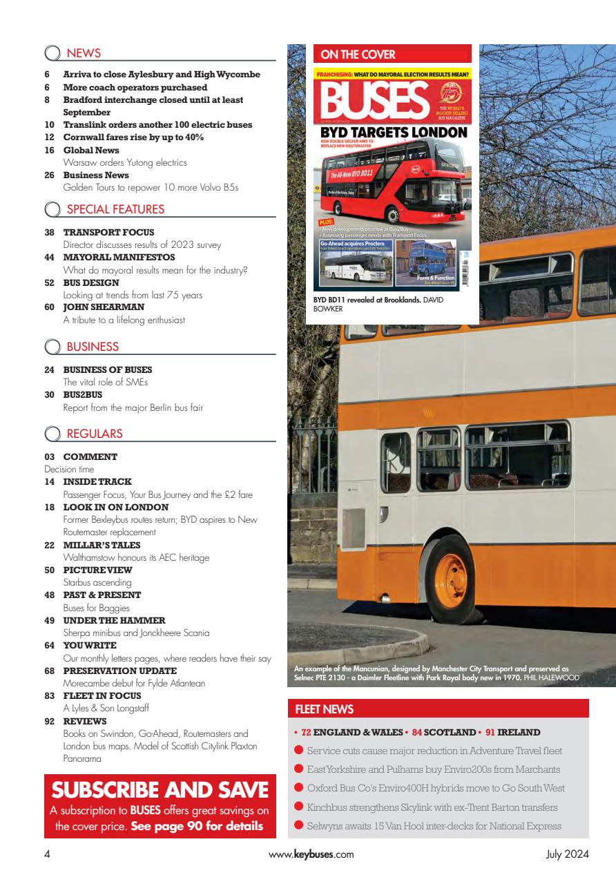 Buses Magazine Preview Pages