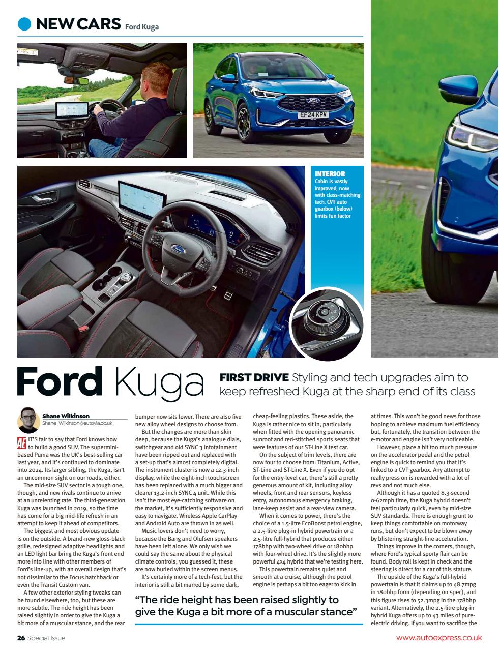 Auto Express Preview Pages