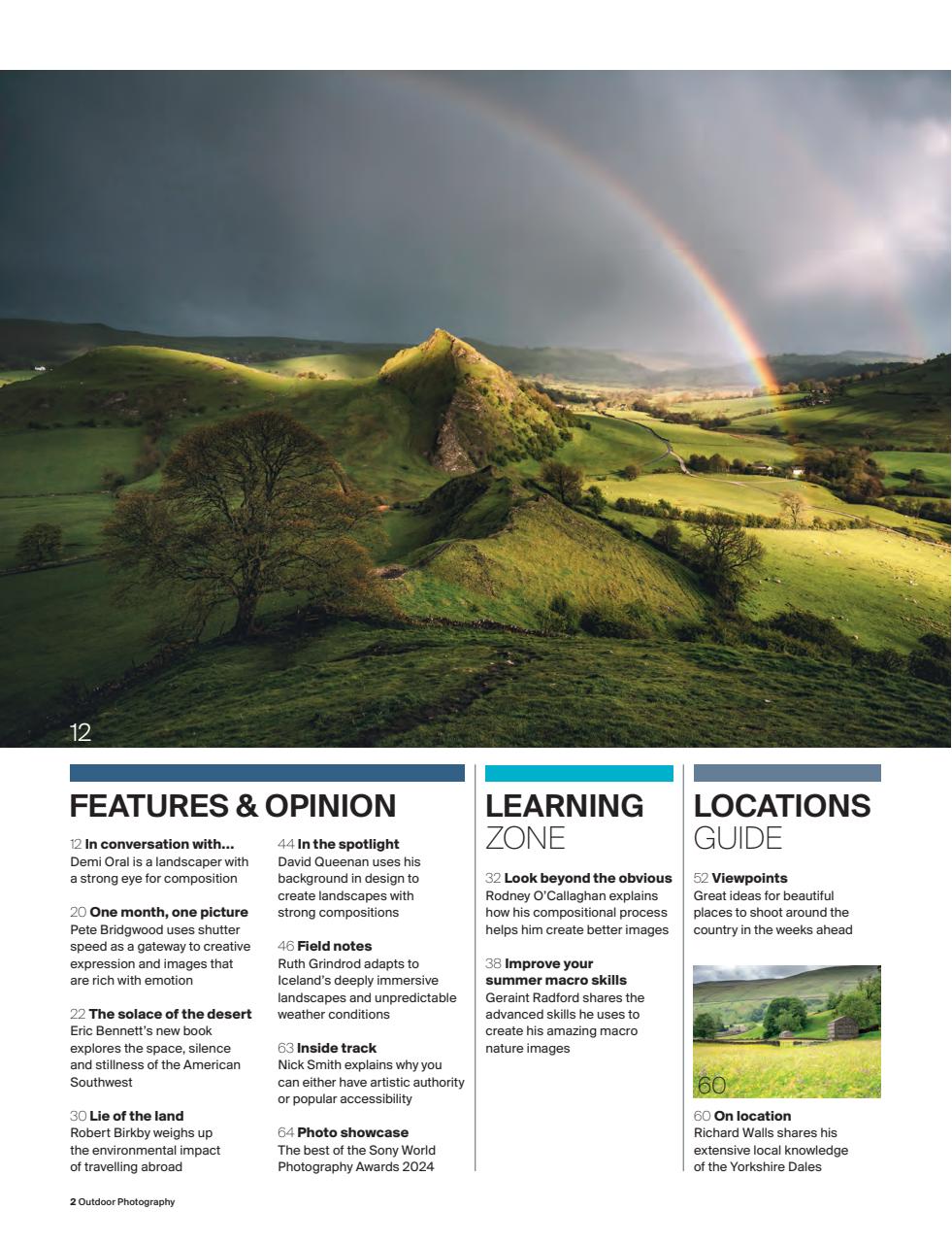 Outdoor Photography Preview Pages