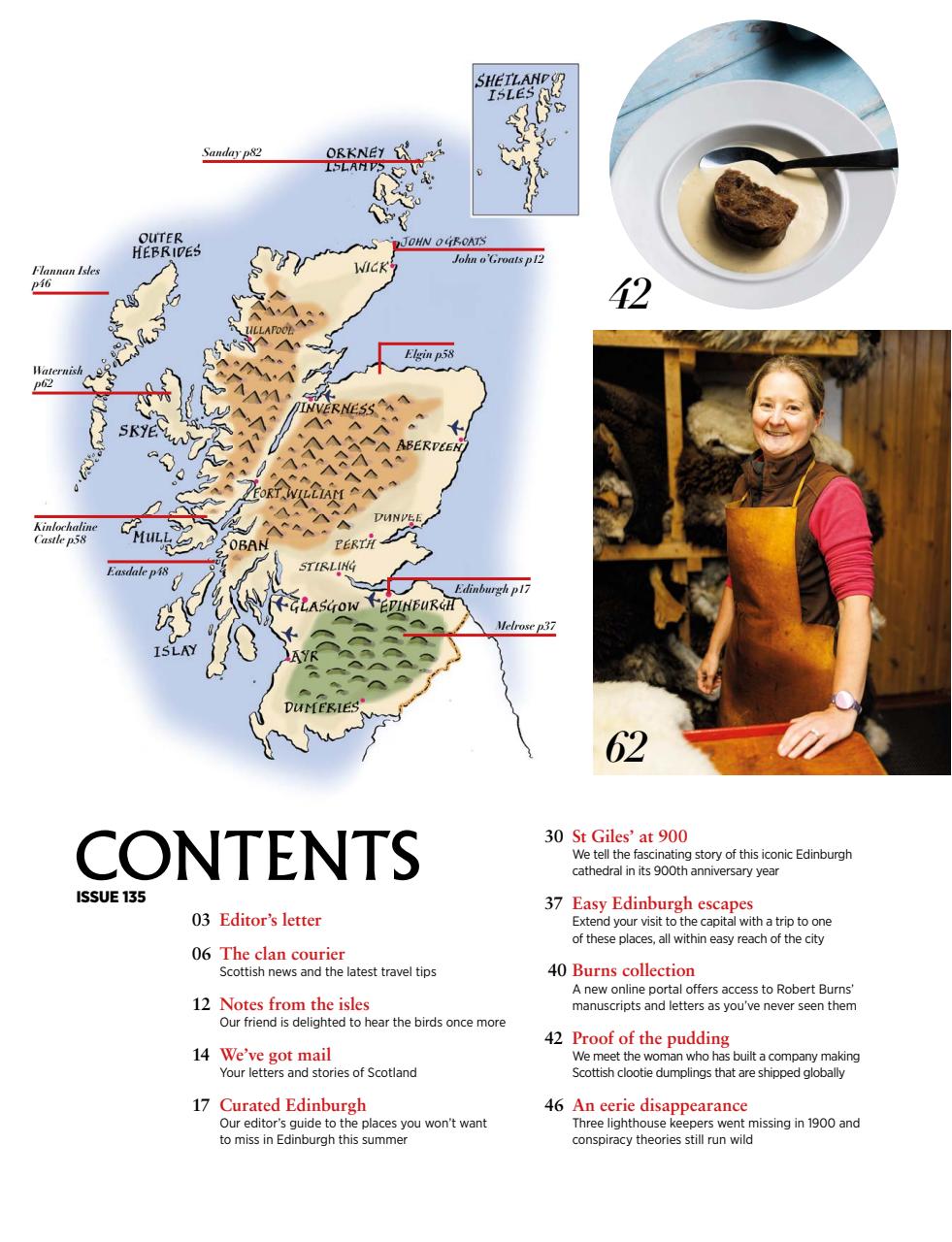 Scotland Magazine Preview Pages