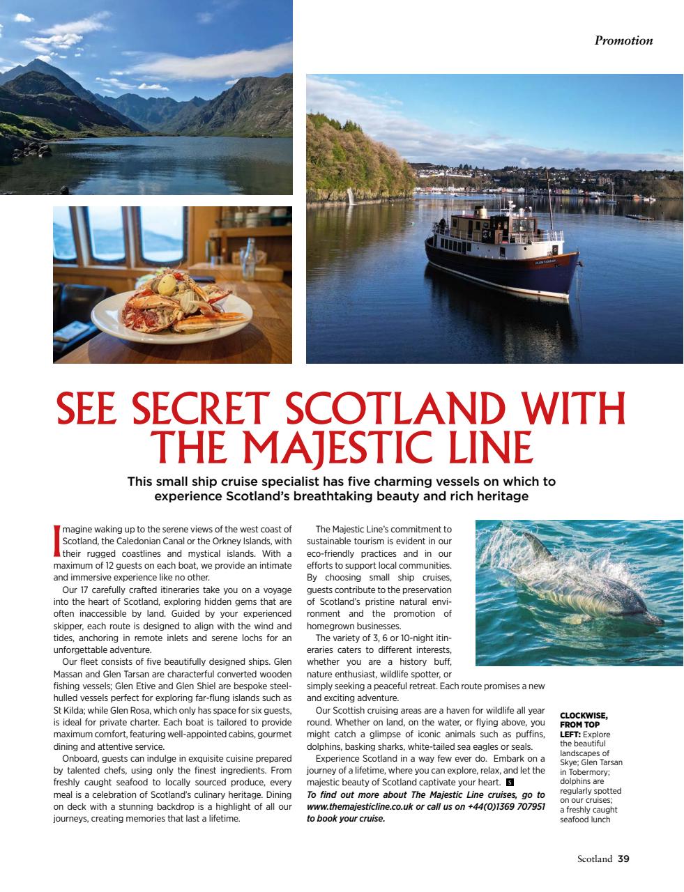 Scotland Magazine Preview Pages