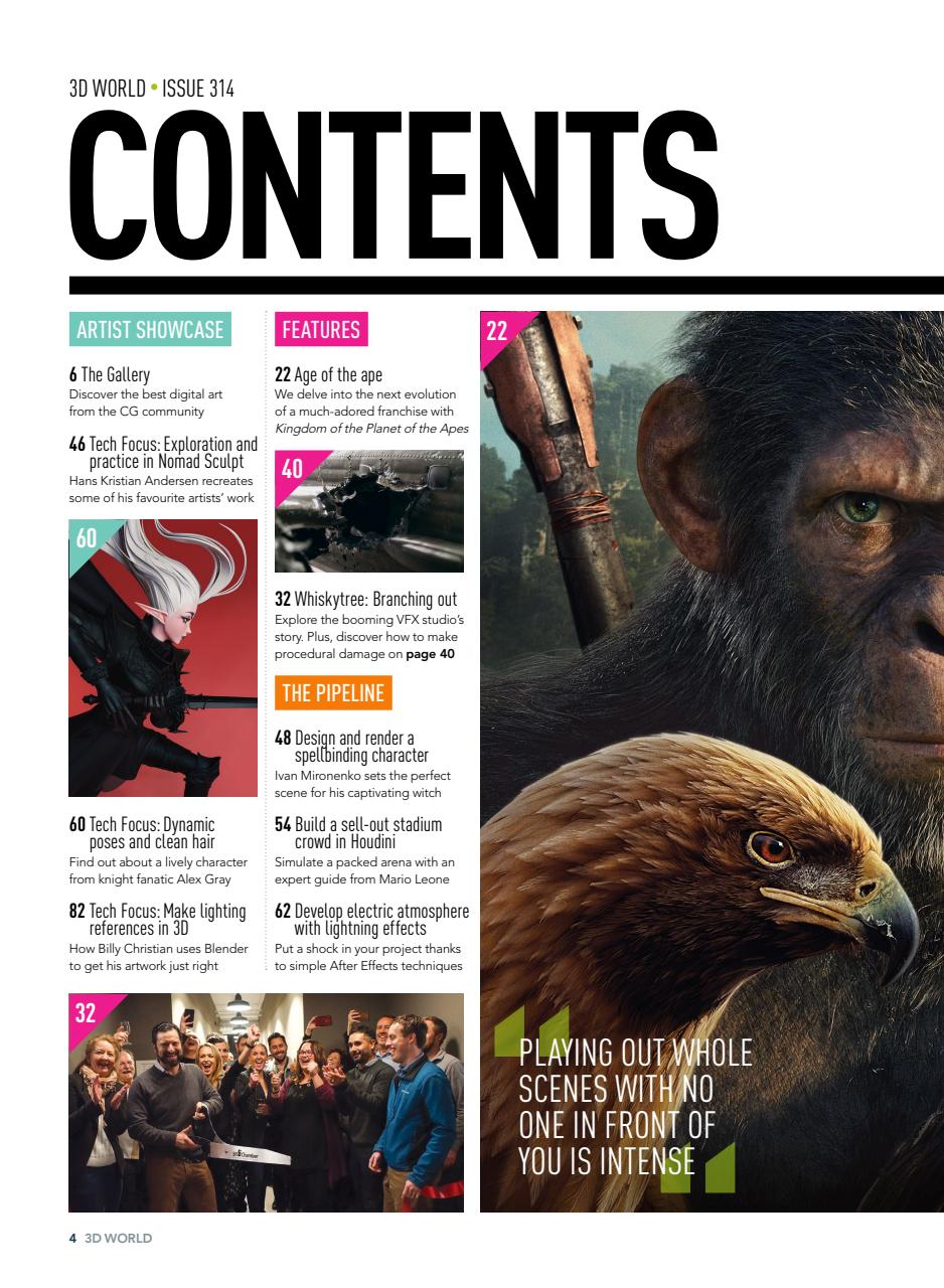 3D World Preview Pages