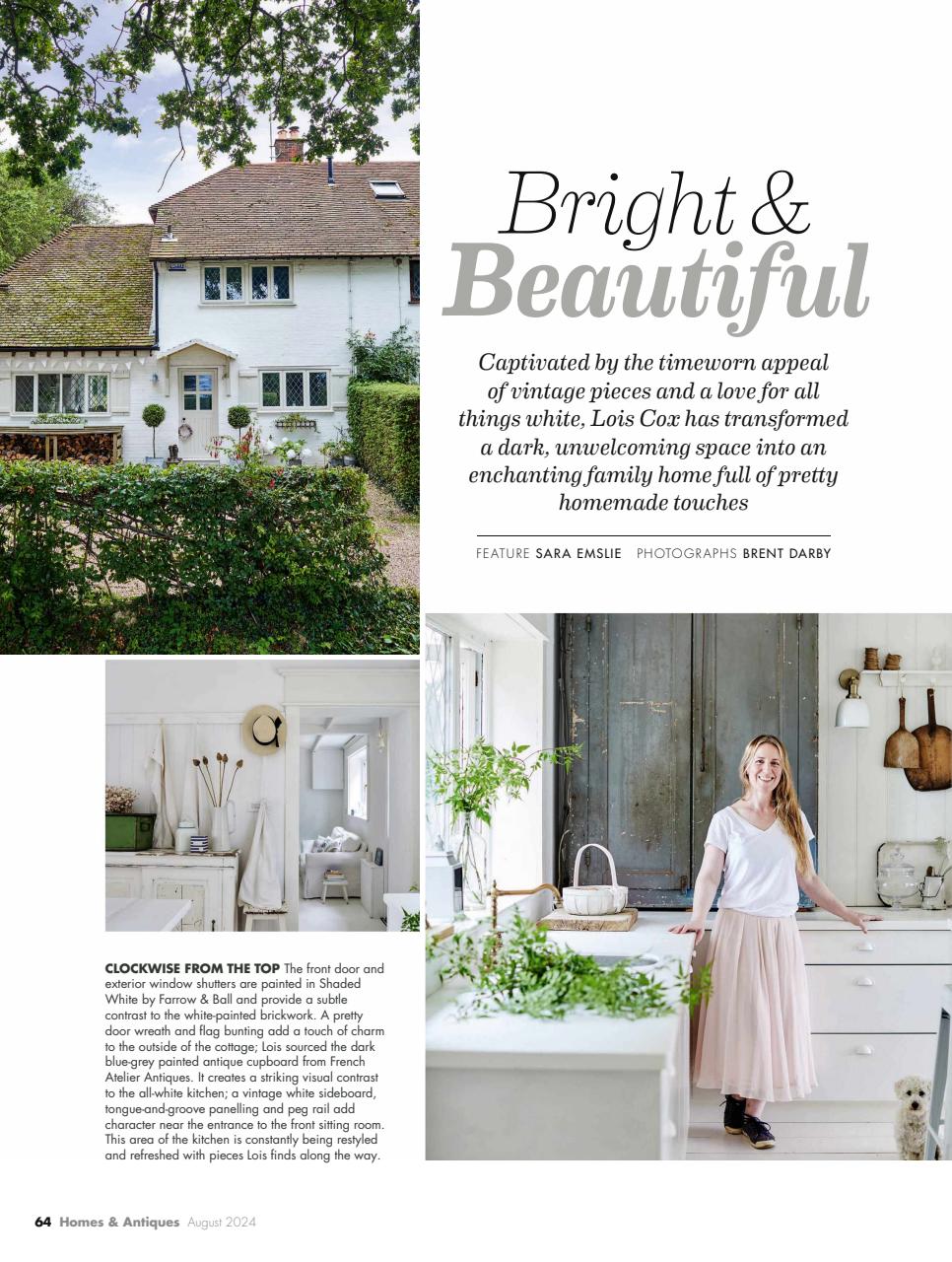 Homes & Antiques Magazine Preview Pages