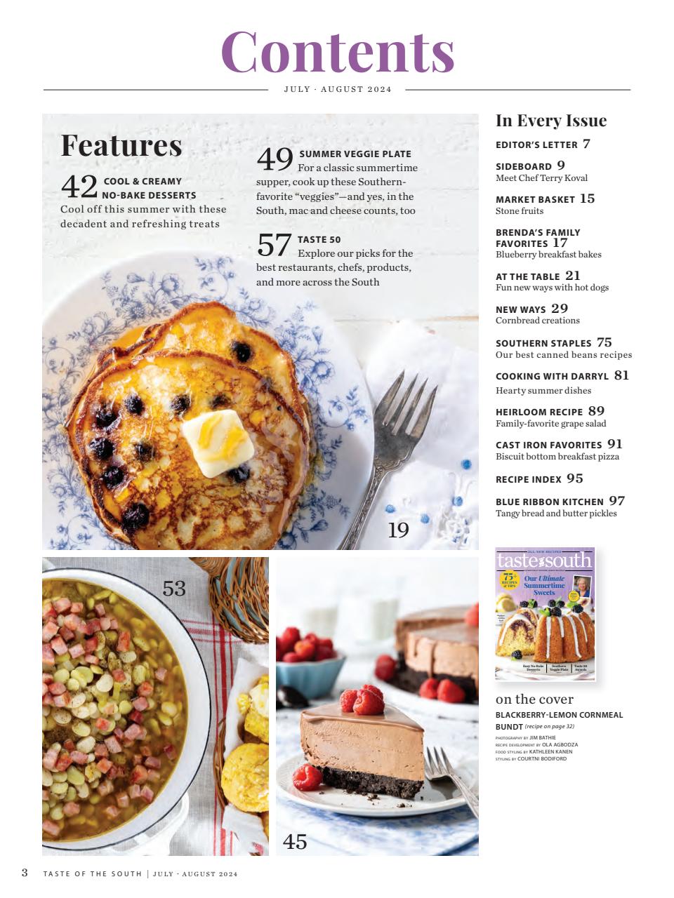 Taste of the South Preview Pages