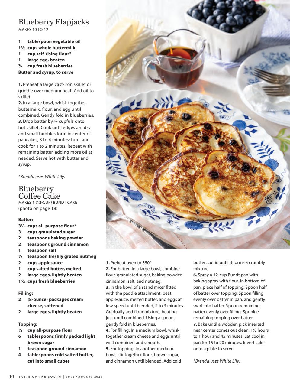 Taste of the South Preview Pages