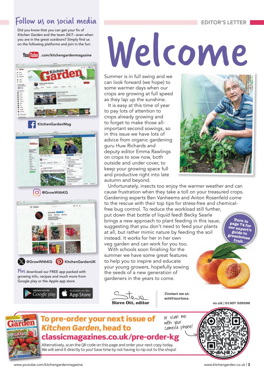 Kitchen Garden Magazine Preview Pages