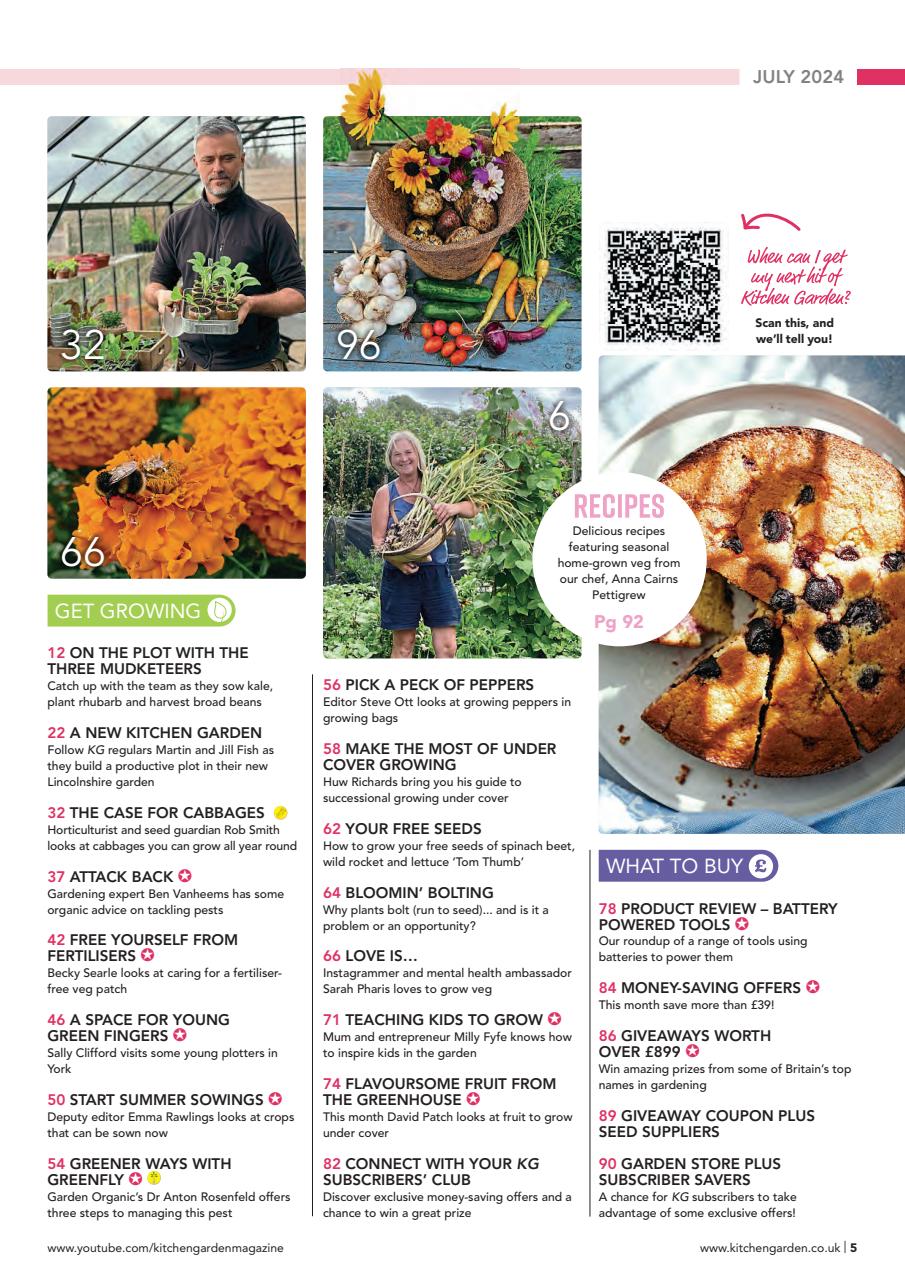 Kitchen Garden Magazine Preview Pages