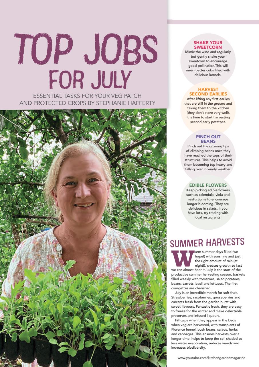 Kitchen Garden Magazine Preview Pages