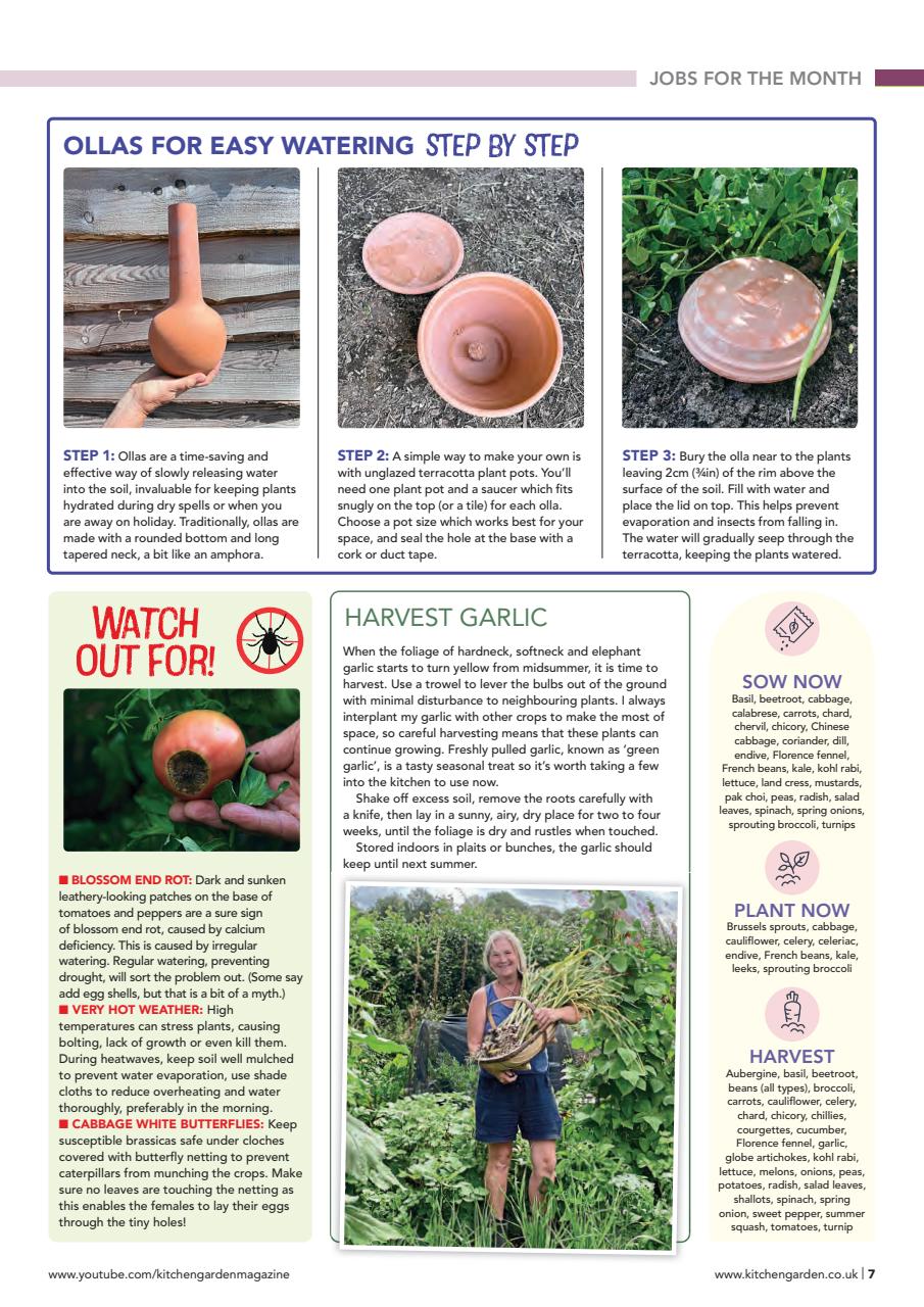 Kitchen Garden Magazine Preview Pages