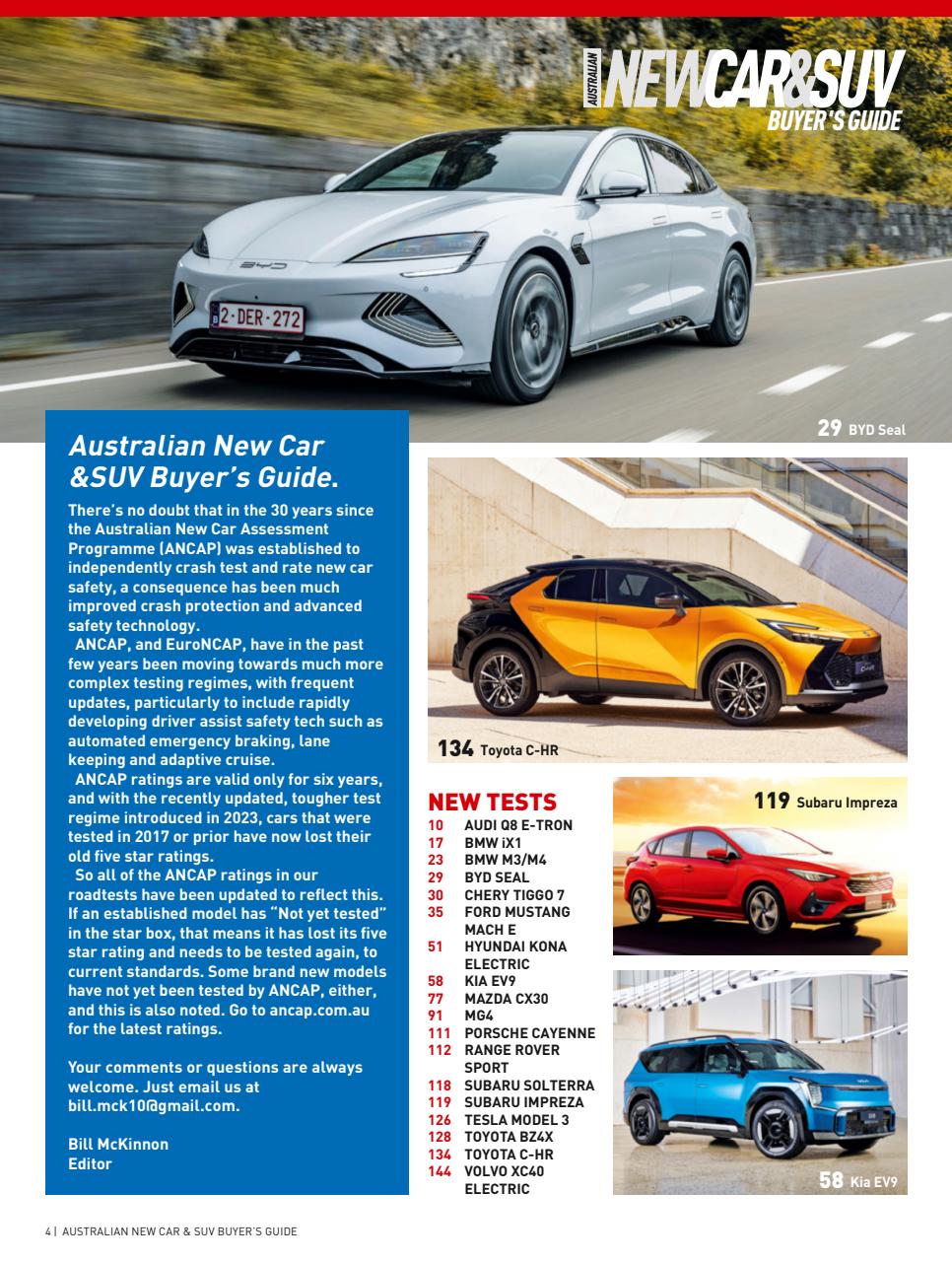Australian New Car Buyer Preview Pages