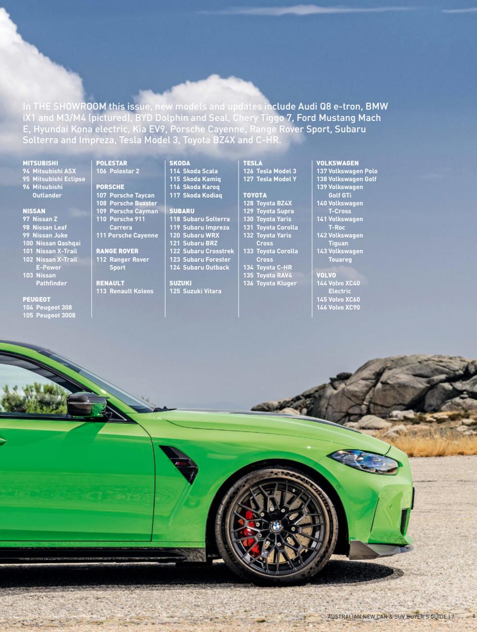 Australian New Car Buyer Preview Pages