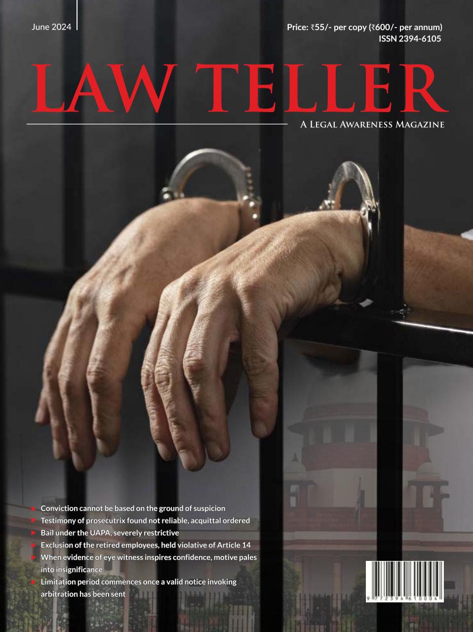 Lawteller – A Legal Awareness Magazine Preview Pages