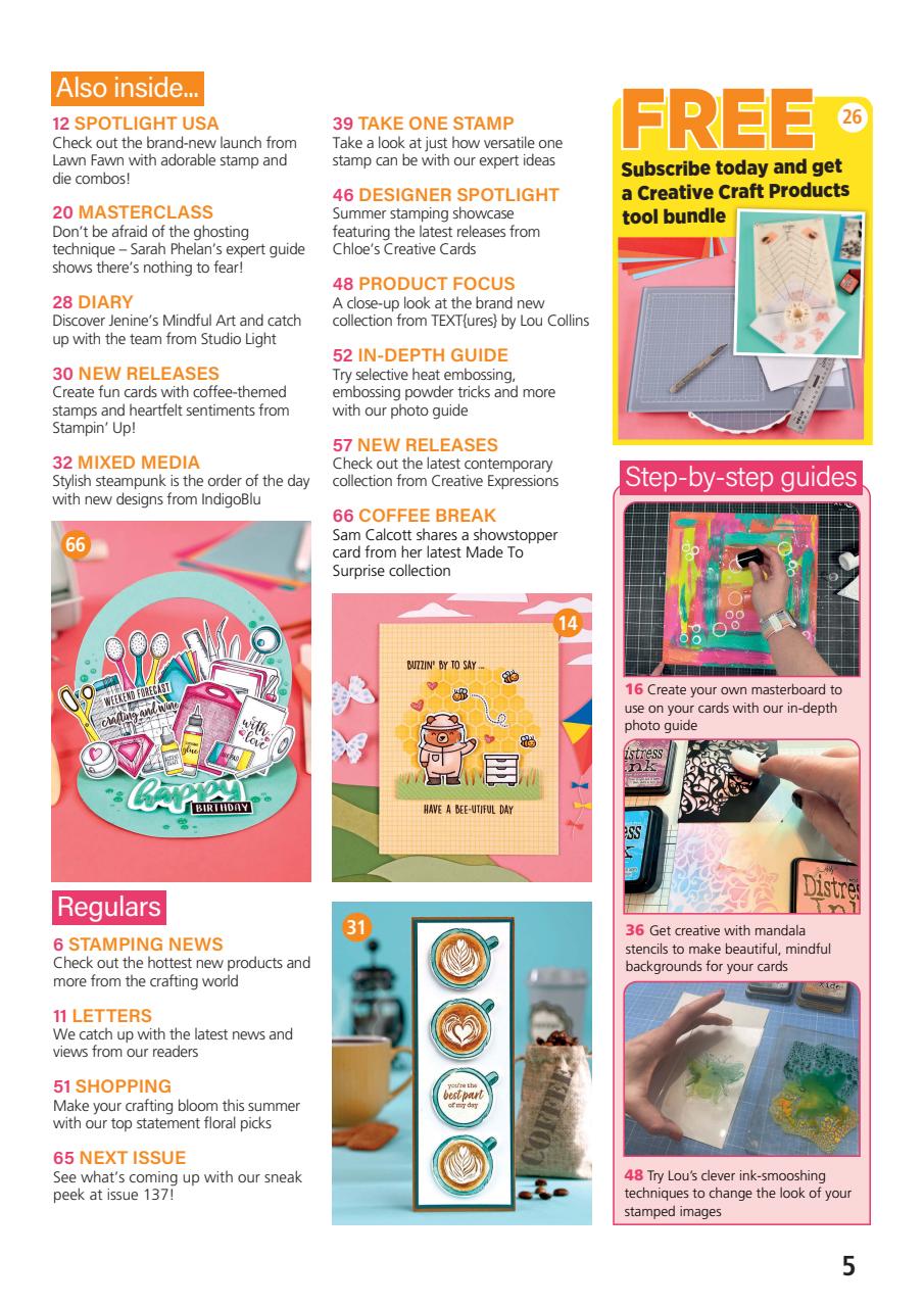 Creative Stamping Preview Pages