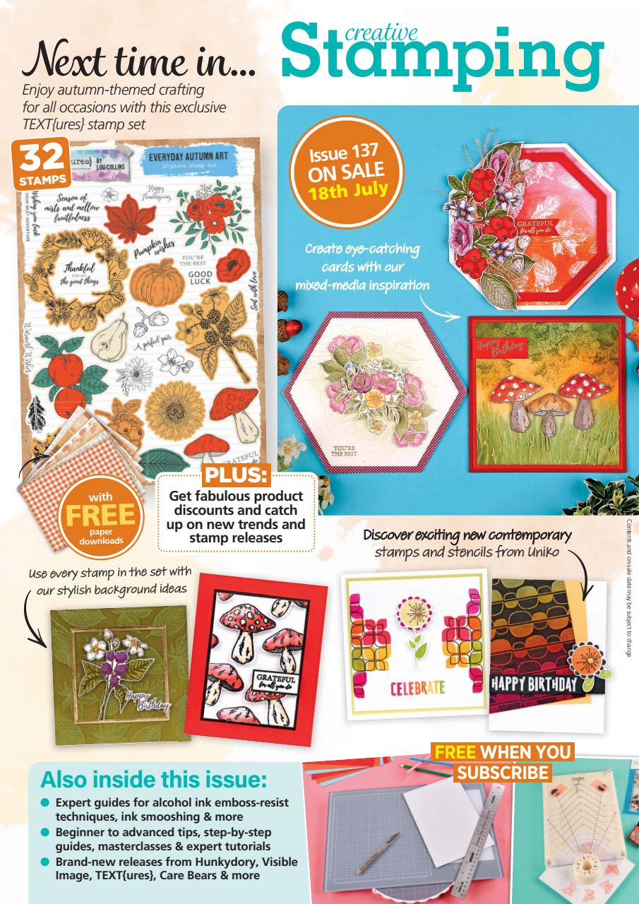 Creative Stamping Preview Pages