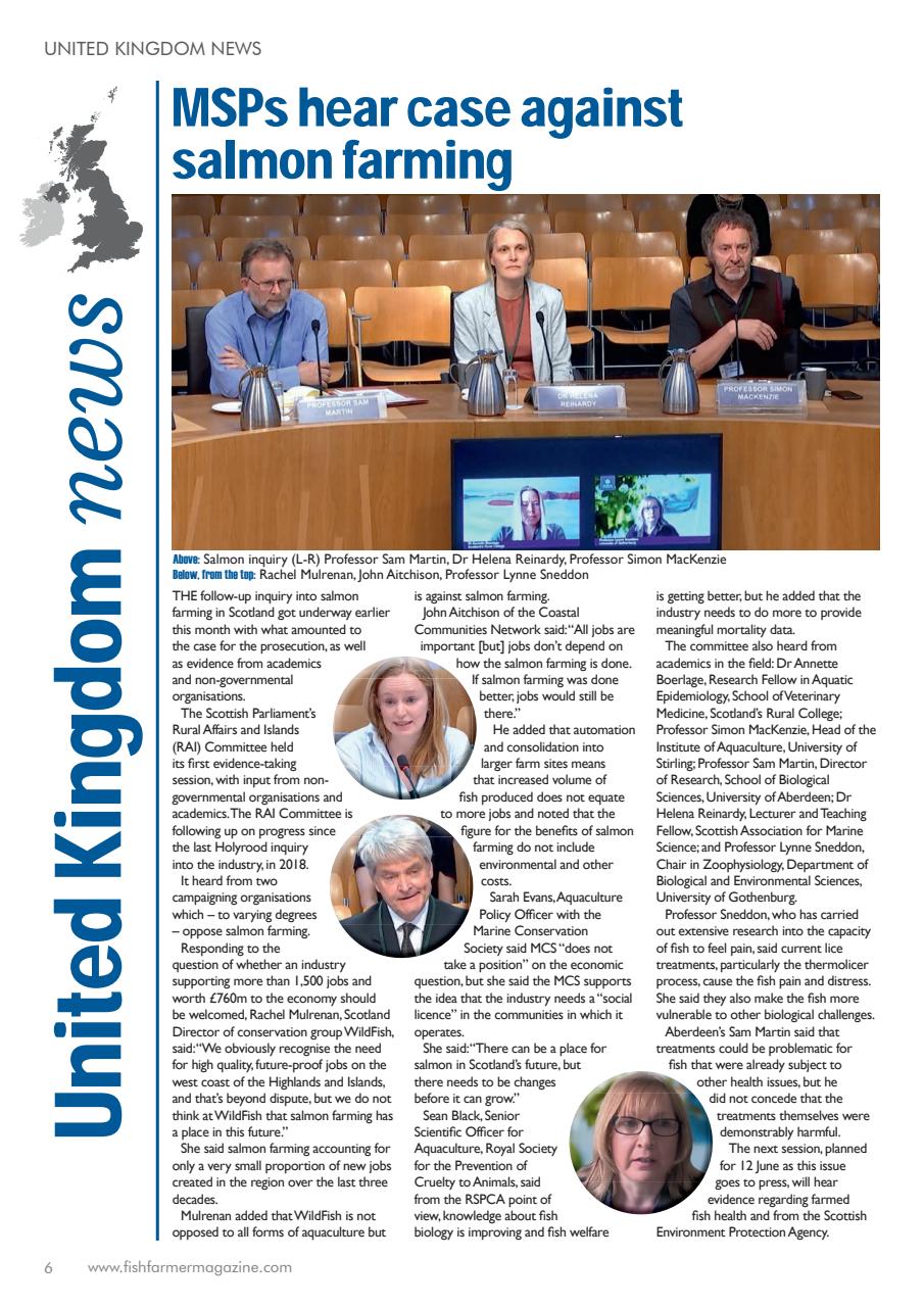 Fish Farmer Magazine Preview Pages