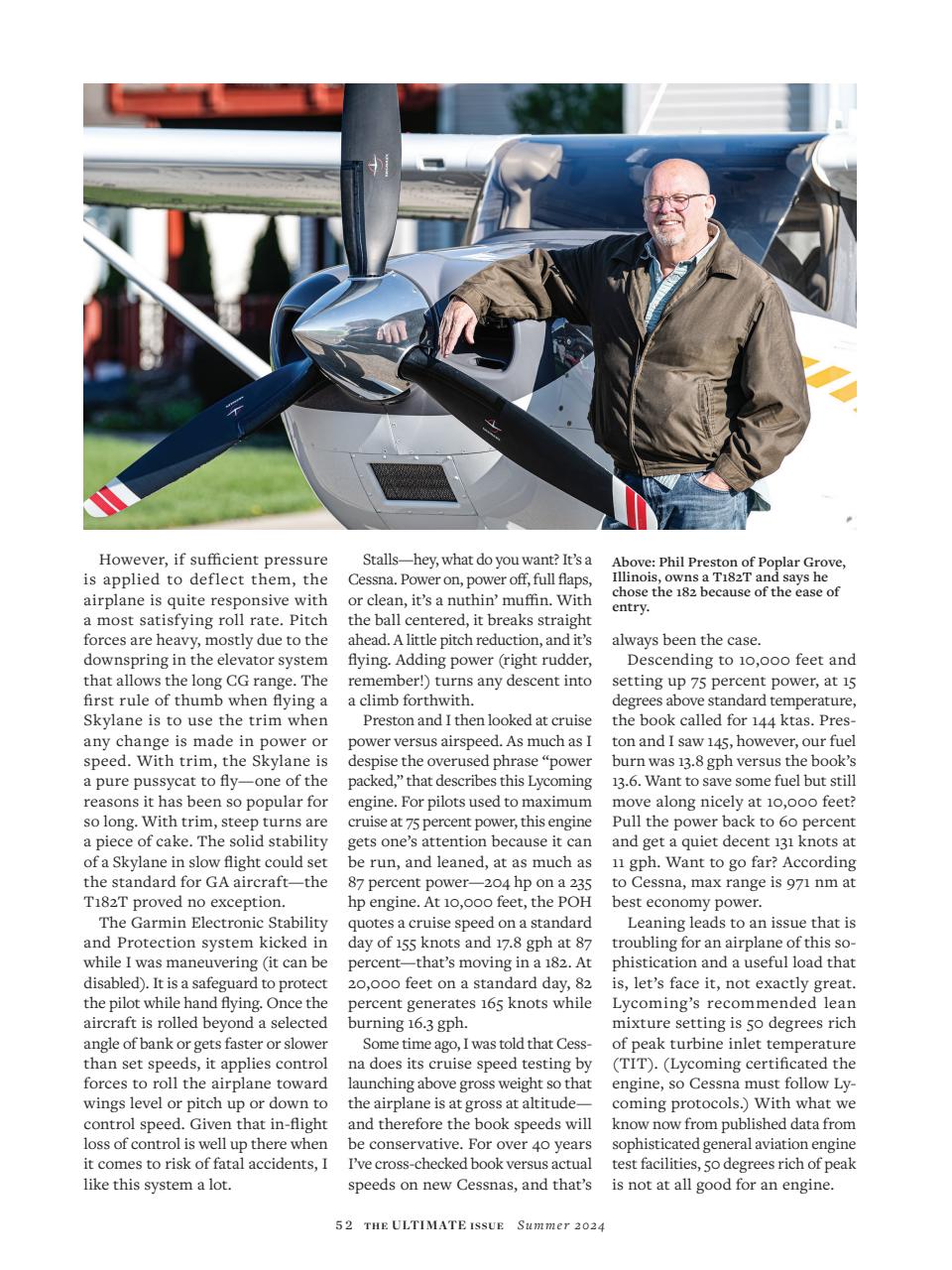 Plane & Pilot Preview Pages