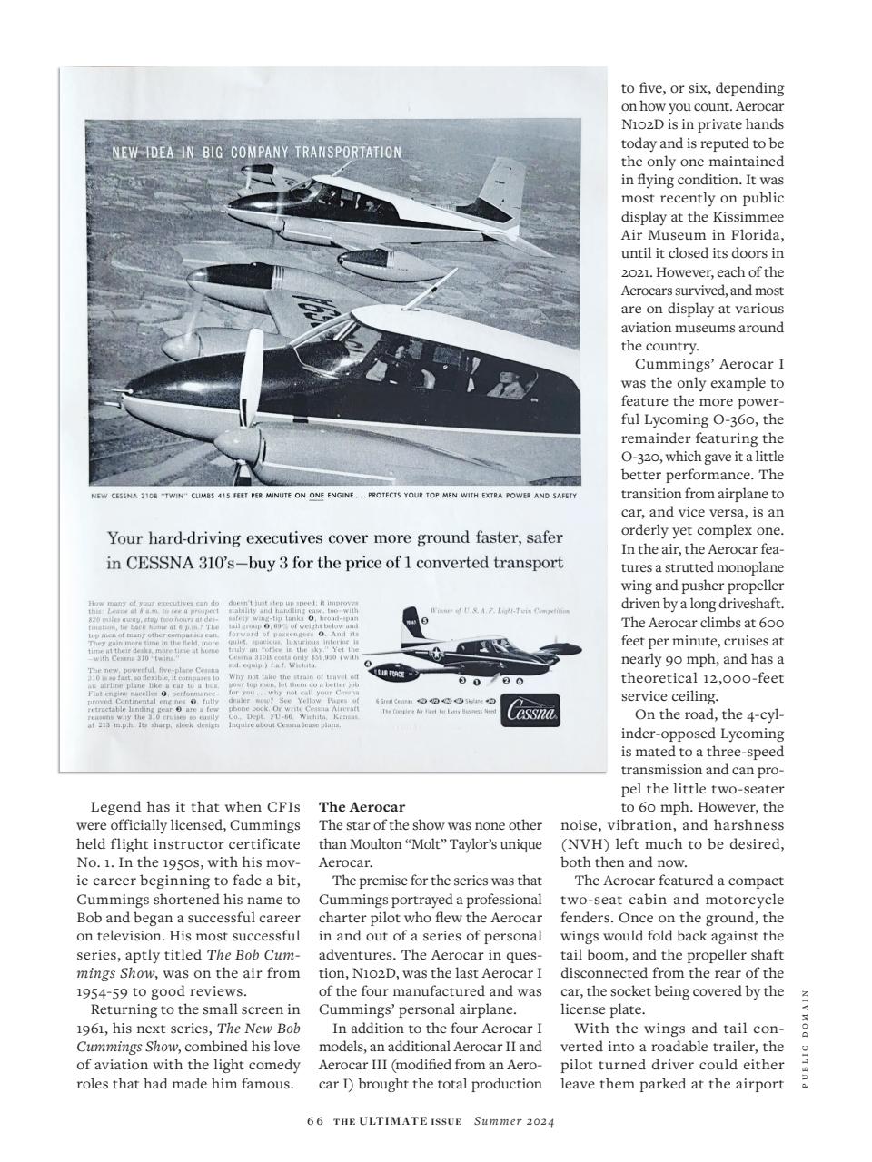 Plane & Pilot Preview Pages