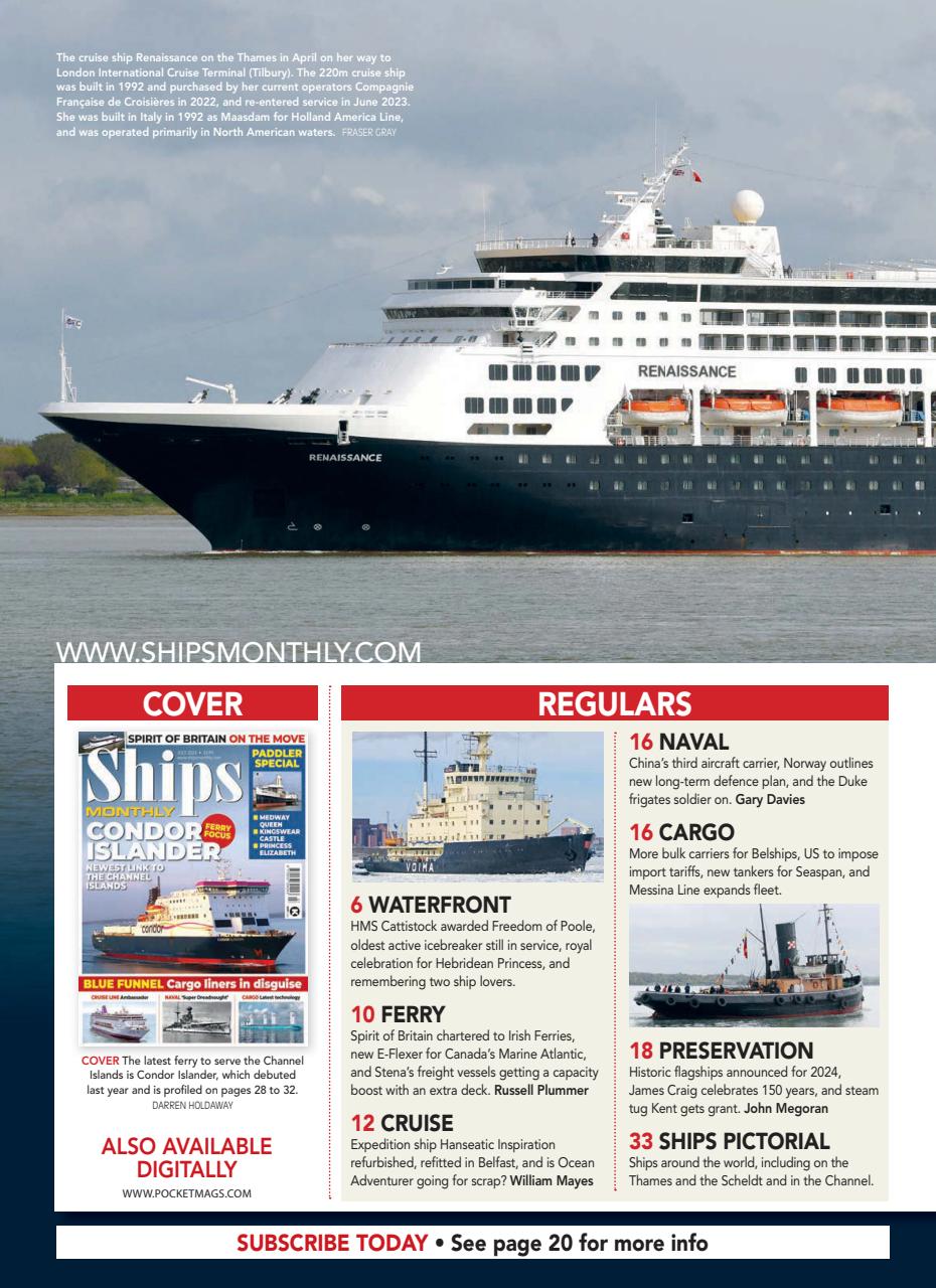 Ships Monthly Preview Pages