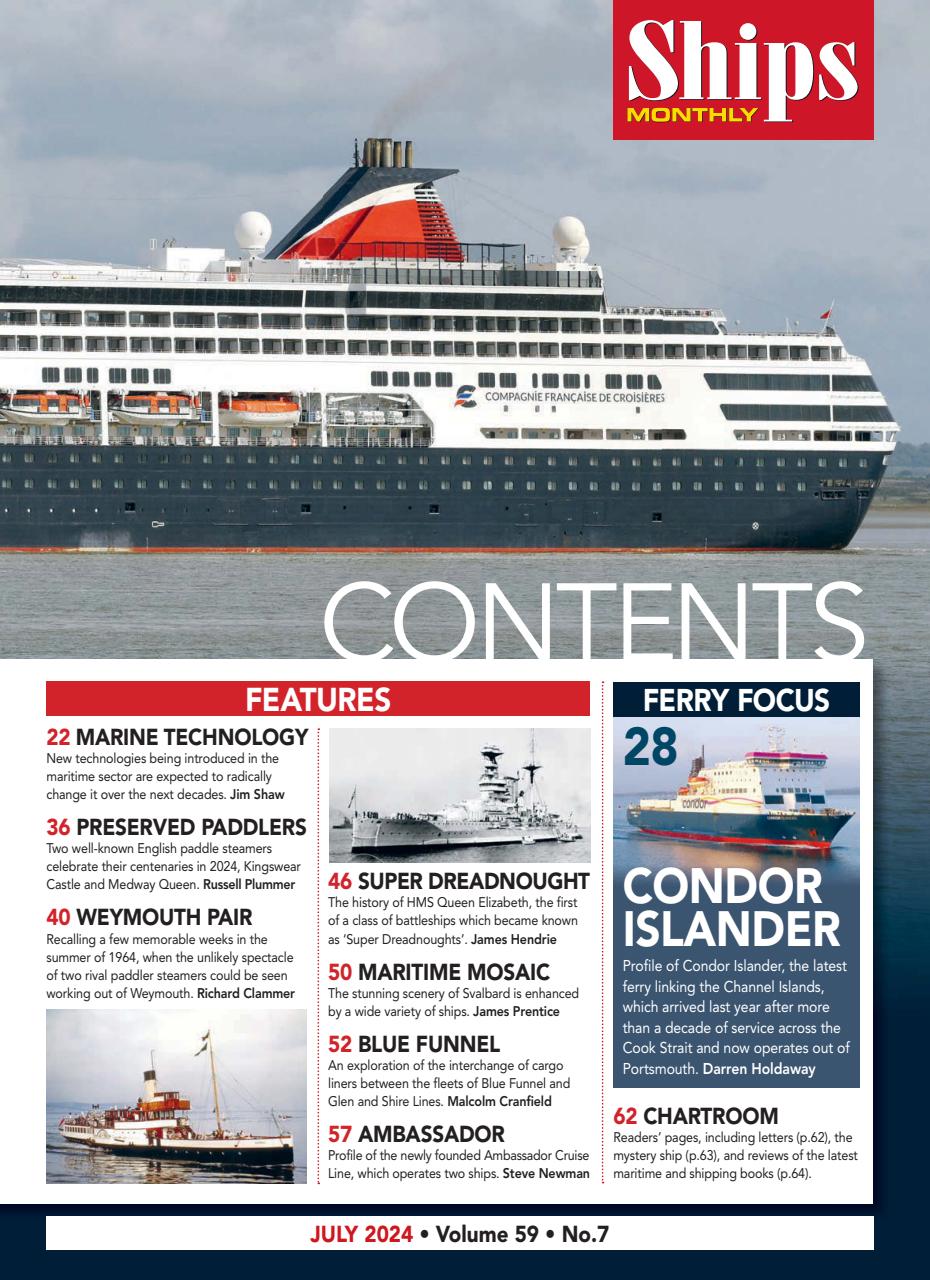 Ships Monthly Preview Pages