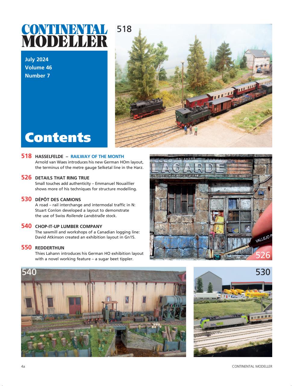 Continental Modeller Preview Pages