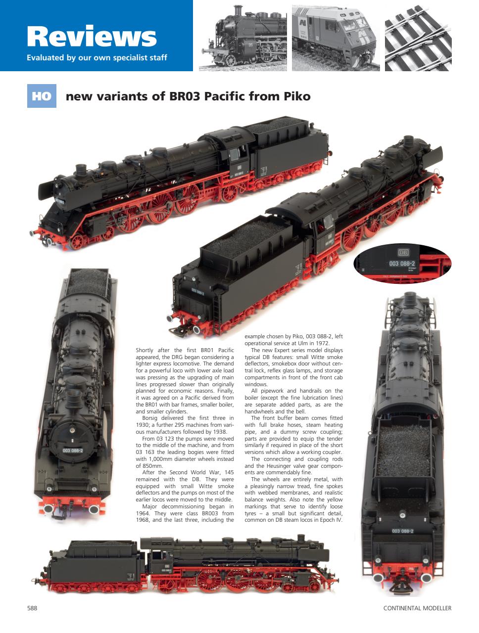 Continental Modeller Preview Pages