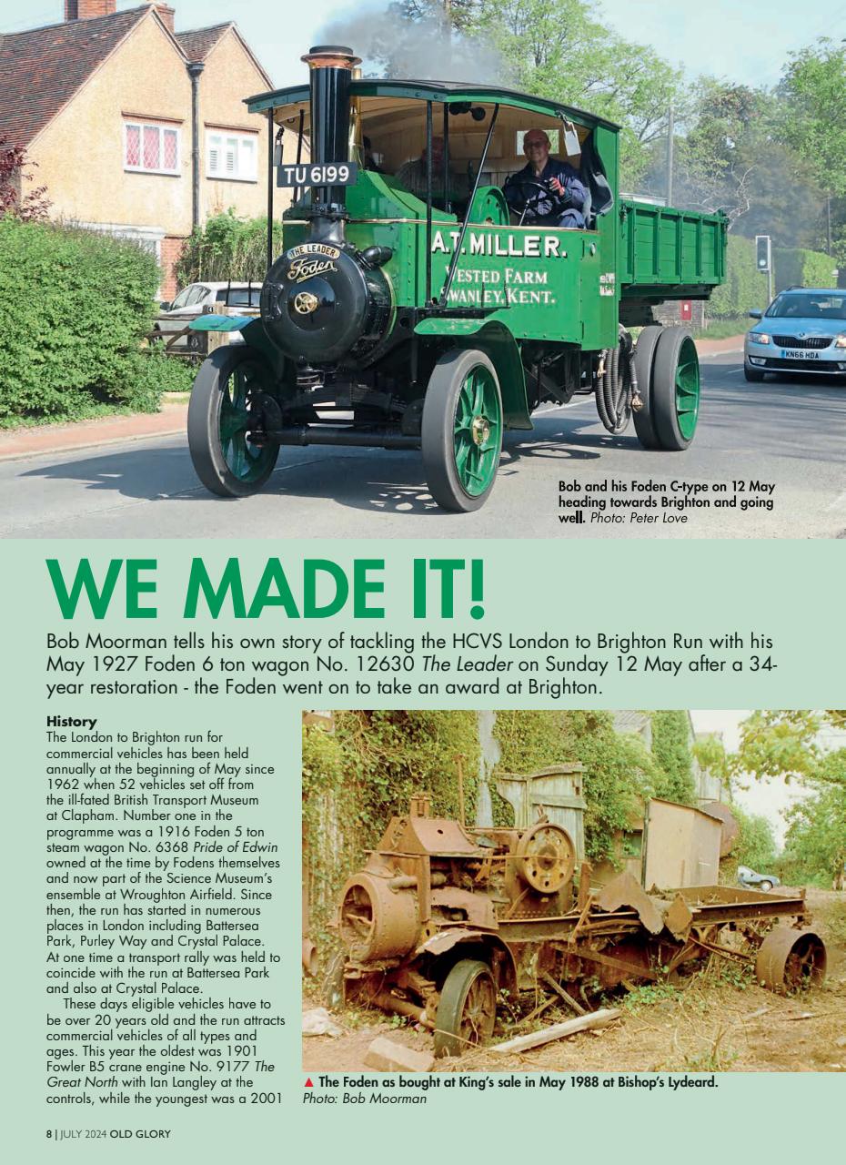 Old Glory Magazine Preview Pages