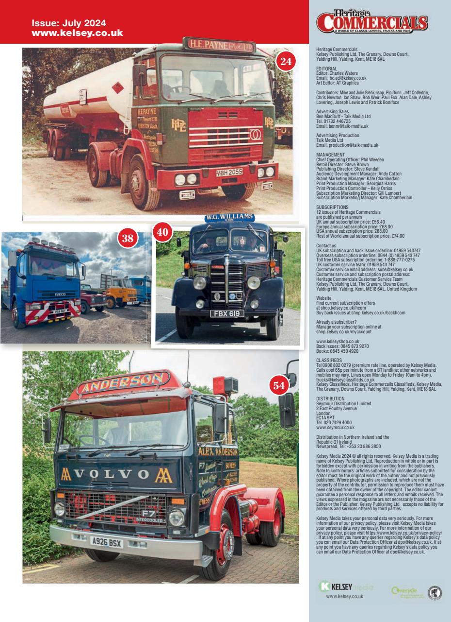 Heritage Commercials Magazine Preview Pages
