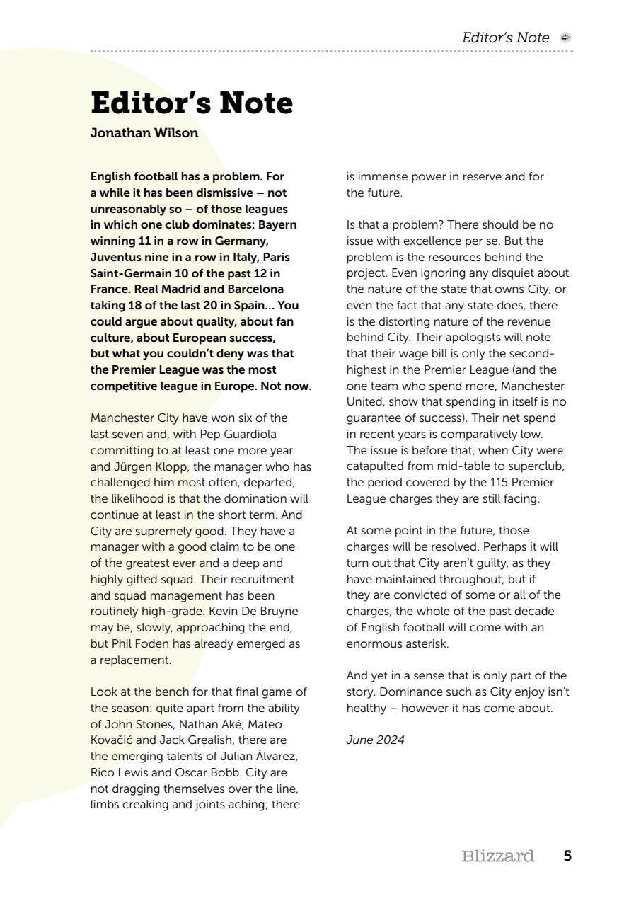 The Blizzard Preview Pages