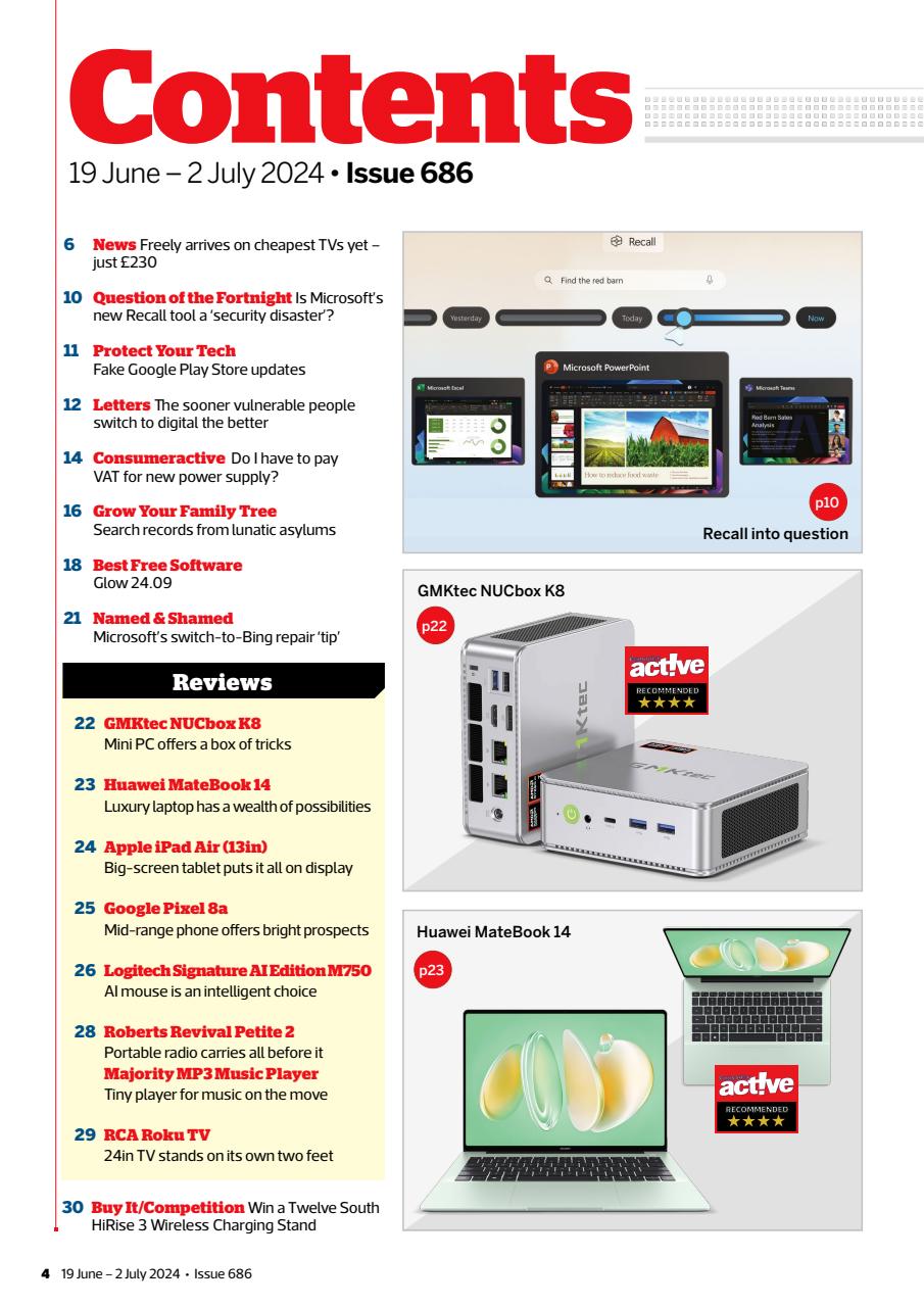 Computer Active Preview Pages