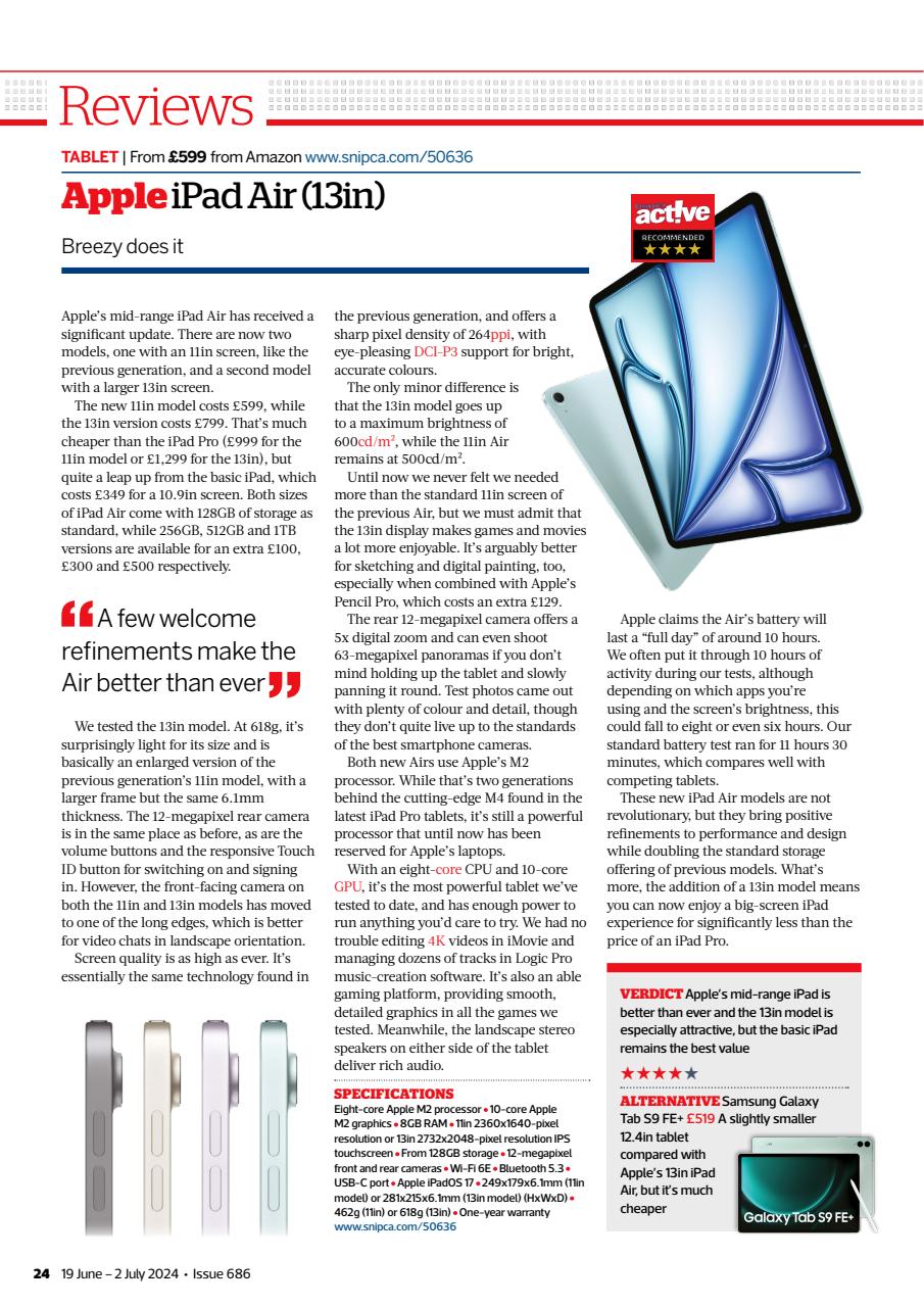 Computer Active Preview Pages