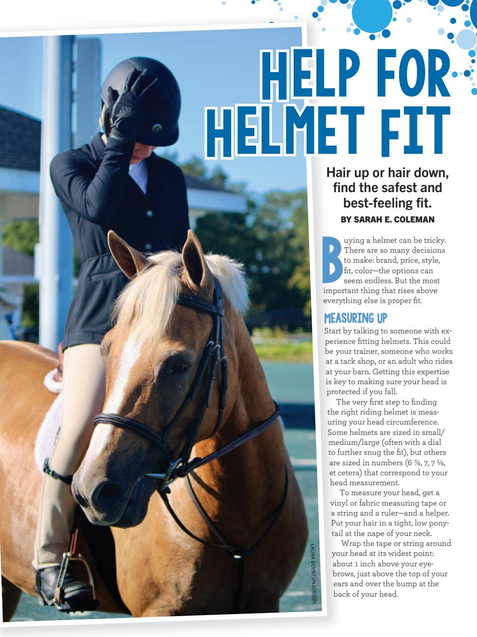 Young Rider Magazine Preview Pages