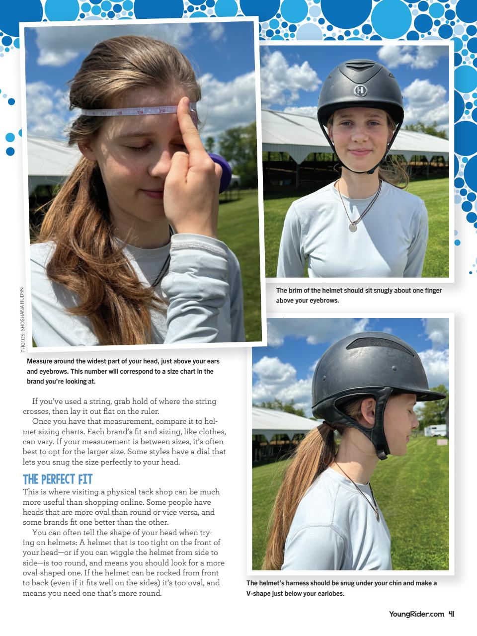 Young Rider Magazine Preview Pages