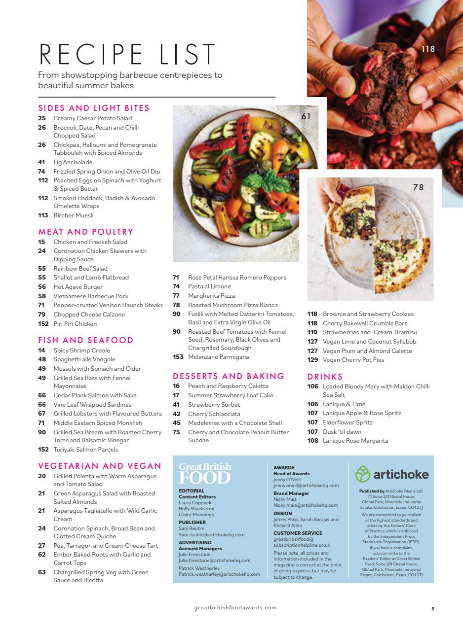 Great British Food Preview Pages