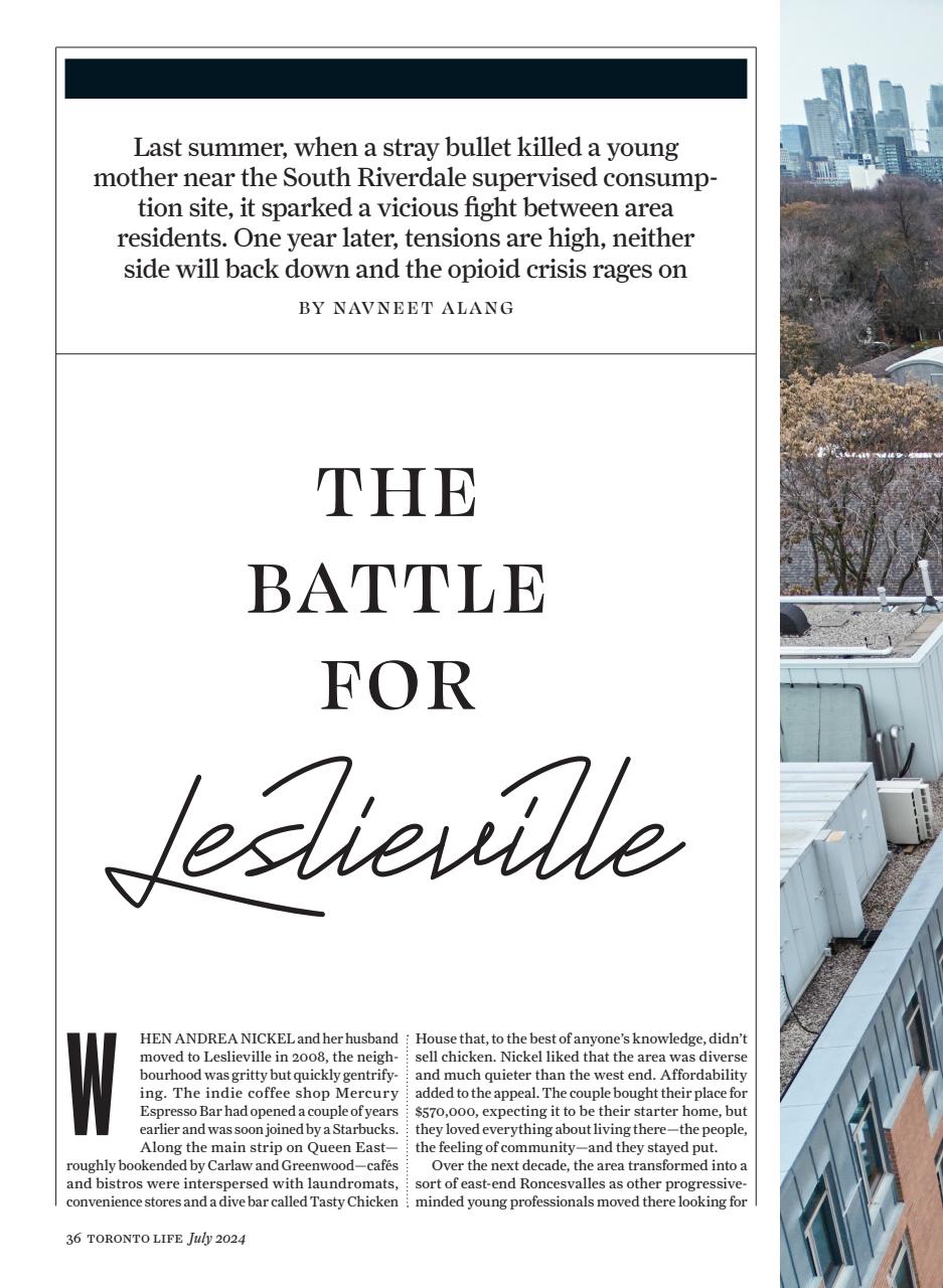 Toronto Life Preview Pages