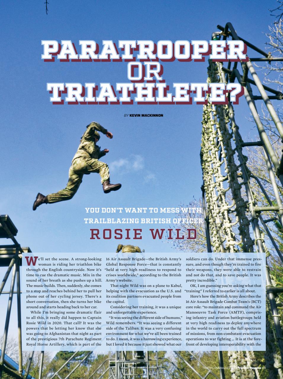 Triathlon Magazine Canada Preview Pages